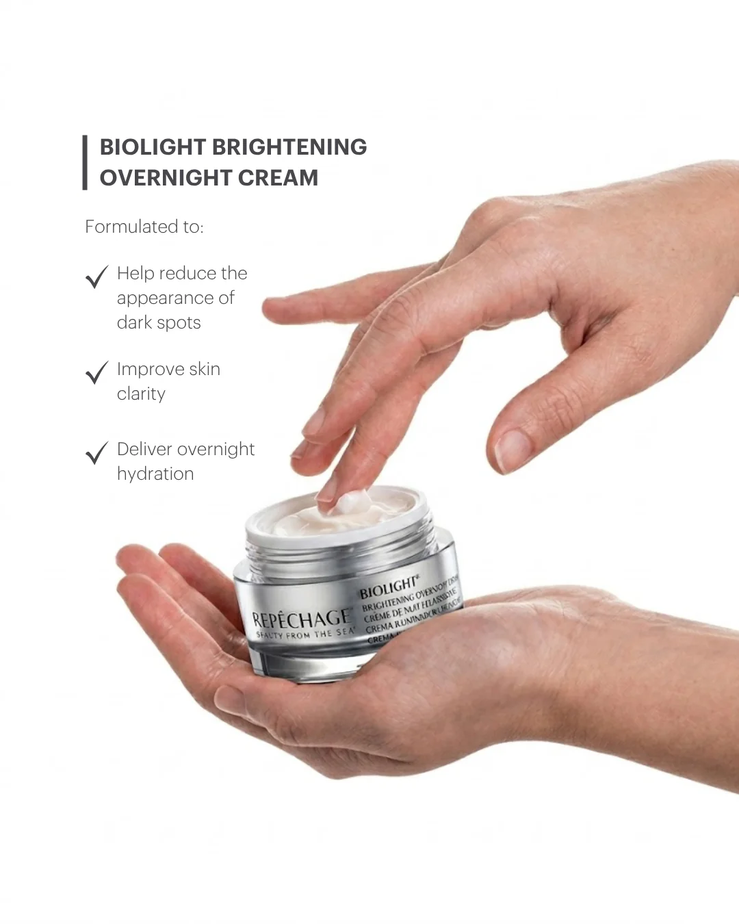 Biolight® Brightening Overnight Cream - Skin Brightening Moisturizer - Image 5