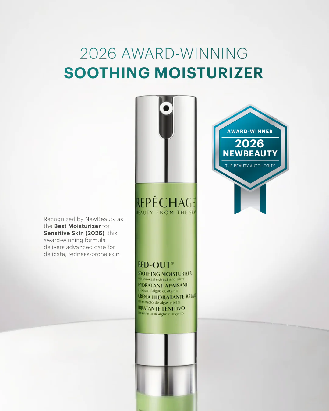 Red-Out® Soothing Moisturizer with seaweed extract and silver - Image 4